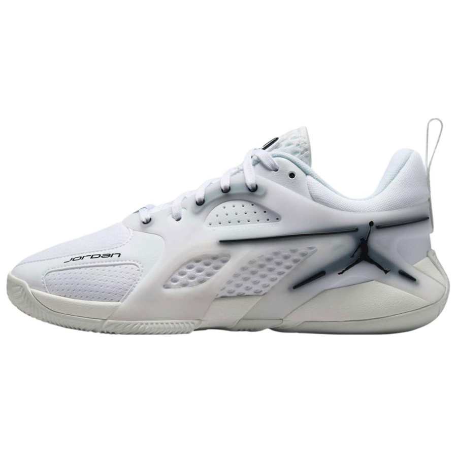 Jordan Jordan Heir Cushioning Slip Resistant Low top Basketball Shoes Women's White