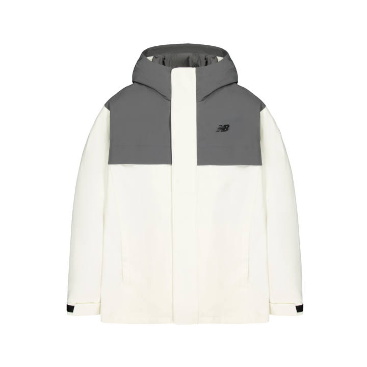 New Balance New Balance Down Jackets Unisex GR Gray Hooded Thickened