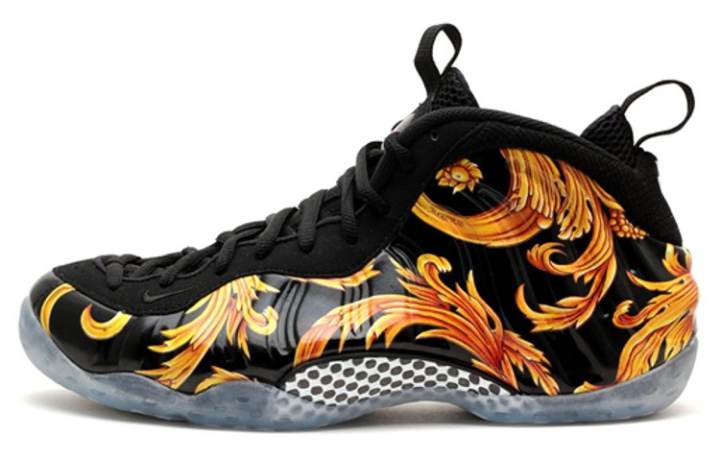 Nike Supreme X Nike Foamposite One Black