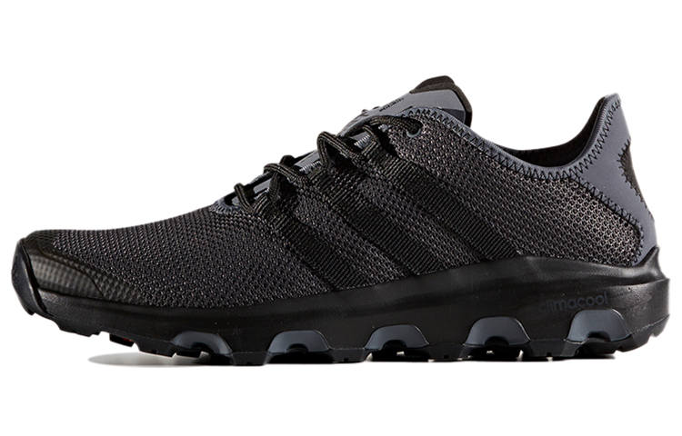 Adidas Adidas Terrex CC Voyager Fabric Slip Resistant Abrasion Resistant Low top Hiking Shoes Men's Black Gray