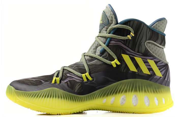 Adidas Adidas Crazy Explosive 2017 Non slip Lightweight High top Basketball Shoes Men's