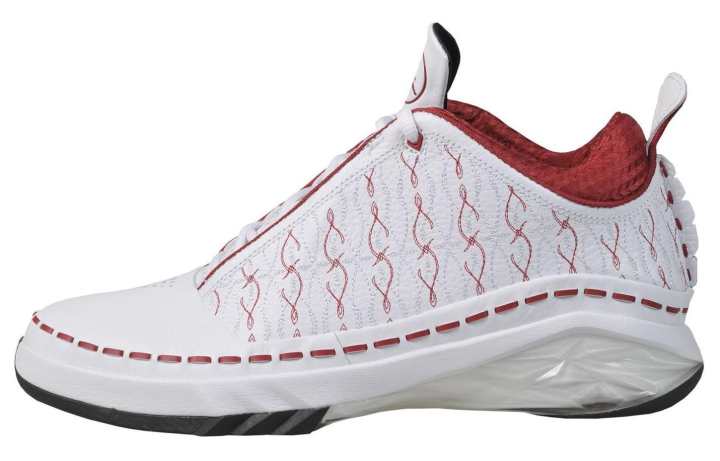 Jordan Jordan 23 Low White Varsity Red