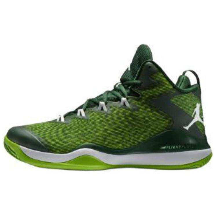 Jordan Jordan Super.Fly 3 Comfortable Slip Resistant Abrasion Resistant High top Basketball Shoes Men's Green