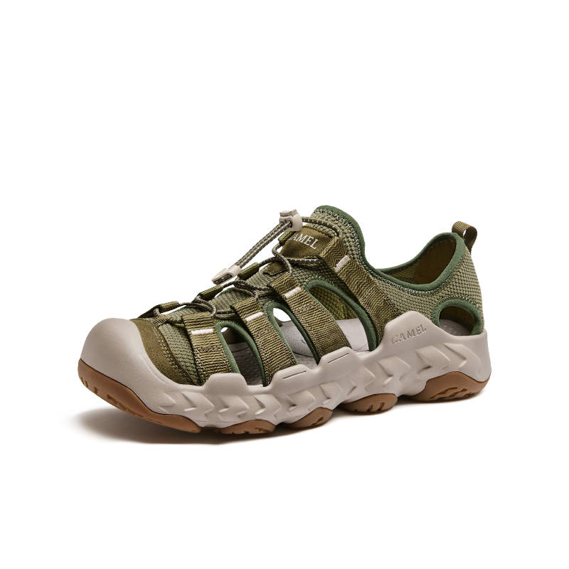 CAMEL Slip Resistant, Breathable, Wear Resistant, Resilient, Impact Proof River Trekking Shoes Men's