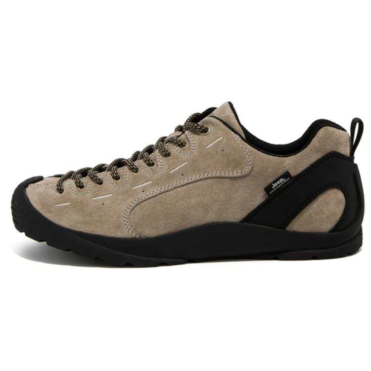 Jeep Minimalist Fashion Jeep Low top Hiking Shoes Men's Sand