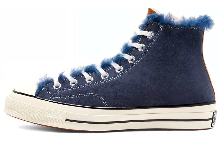 Converse Chuck 70 Tri Panel x Chuck 70 Converse Hi 'Navy Shearling'