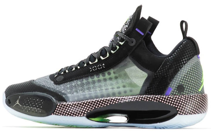 Jordan Jordan Xxxiv Low Black Vapor Green Bleached Coral