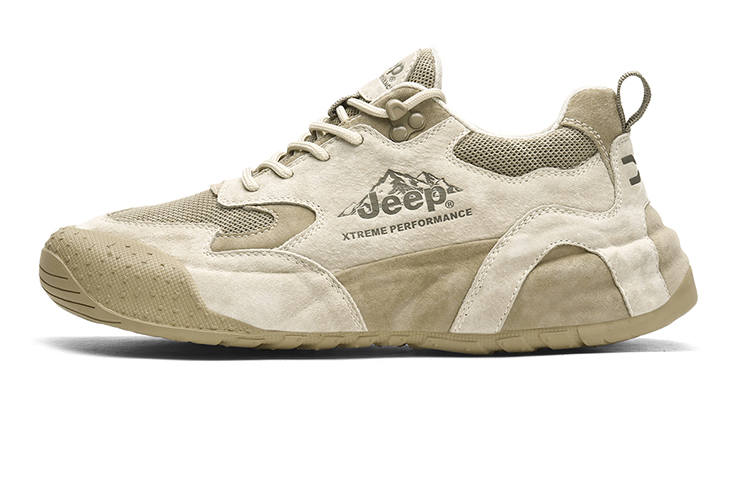 Jeep Lightweight Low top Outdoor Shoes Men's Sand