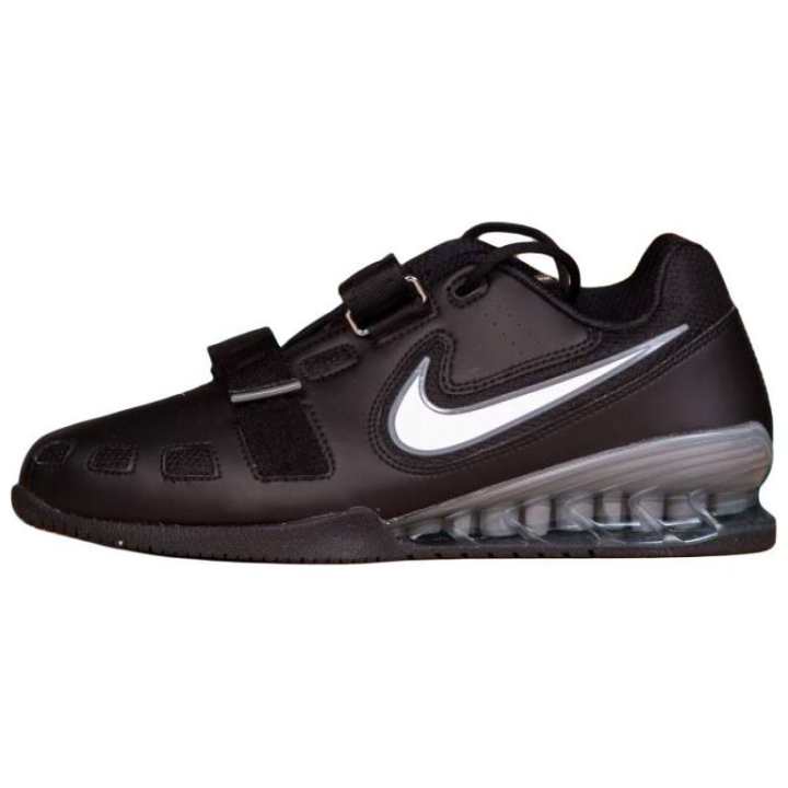 Nike Nike Romaleos 2 Slip Resistant Abrasion Resistant Low top Training Shoes Women's Black Silver