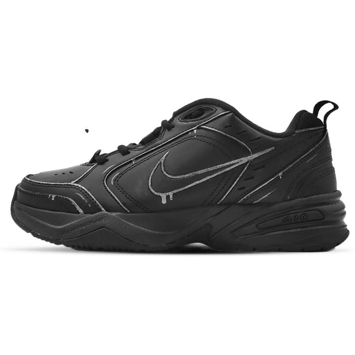 Nike Nike Air Monarch 4 Chunky Sneakers Unisex Low Top Silver