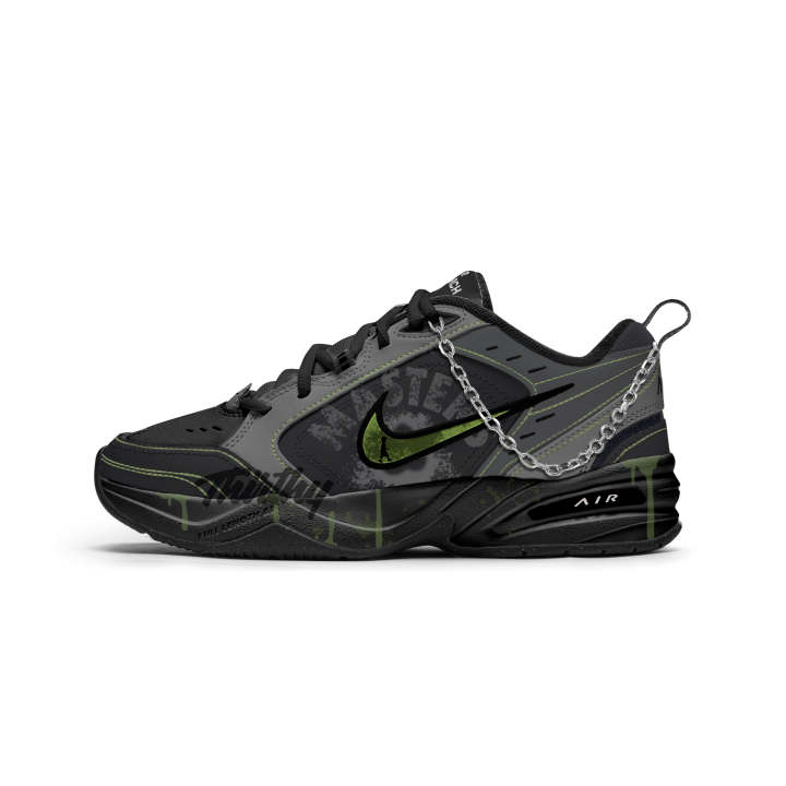 Nike Nike Air Monarch 4 Freedom Panda, Bio Engineered Venom Slip Resistant Abrasion Resistant Low top Chunky Sneakers Unisex