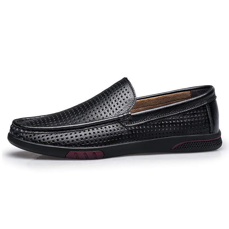 PAIBLOKS Men's Casual Shoes Men's Black