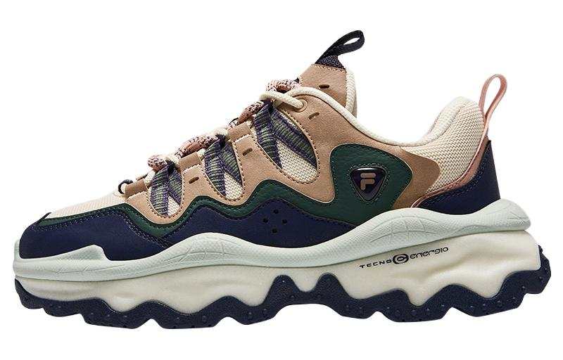 FILA FUSION QD 96 DX Low top Chunky Sneakers Women's Light Khaki