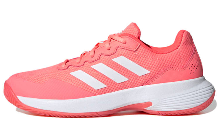 Adidas Adidas GameCourt Comfortable Abrasion Resistant Balance Low top Tennis Shoes Women's