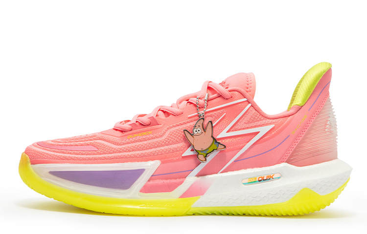 361° BIG3 4.0 Quick Pro Patrick Star Low top Basketball Shoes Men's Coral Powder