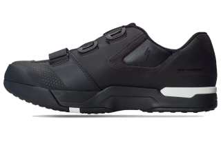 SPECIALIZED 2FO ClipLite Cushioning, Wear Resistant Low top Cycling Shoes Men's Black White
