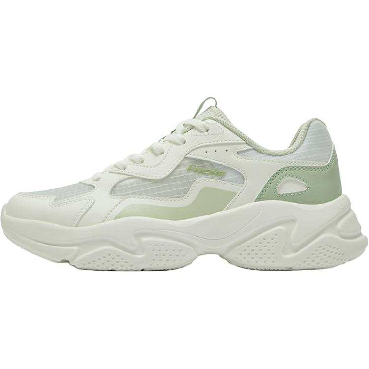 361° Sports Life Collection Lightweight Cushioning Lightweight Cushioning Low top Chunky Sneakers Women's White Green