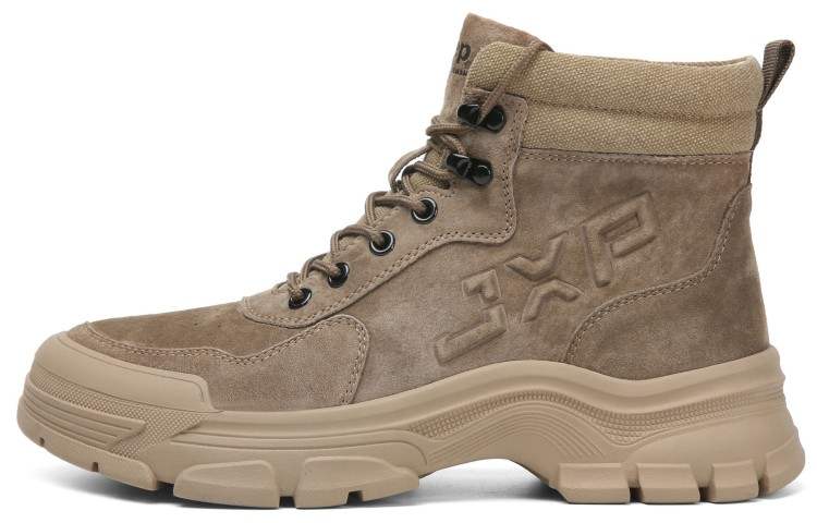 Jeep Hiking High top Outdoor Shoes Men's Khaki