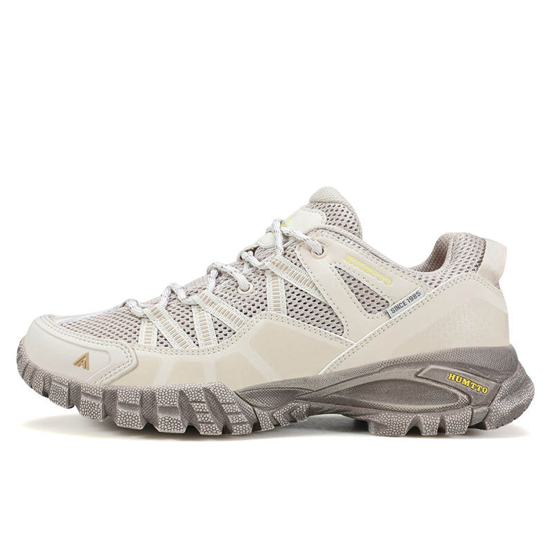 HUMTTO Low top Mountaineering Shoes Men's Sandstorm Yellow