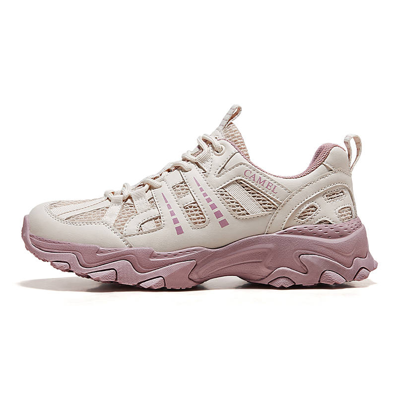 CAMEL Cushioning Slip Resistant Abrasion Resistant Low top Hiking Shoes Women's