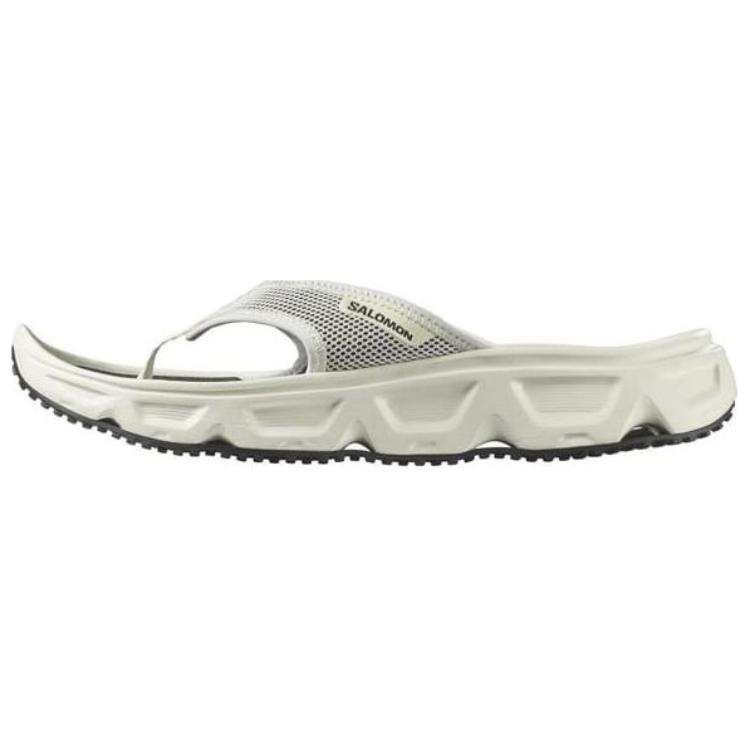 SALOMON Reelax Break 6.0 Comfortable Slip Resistant Flip Flops Men's Vanilla