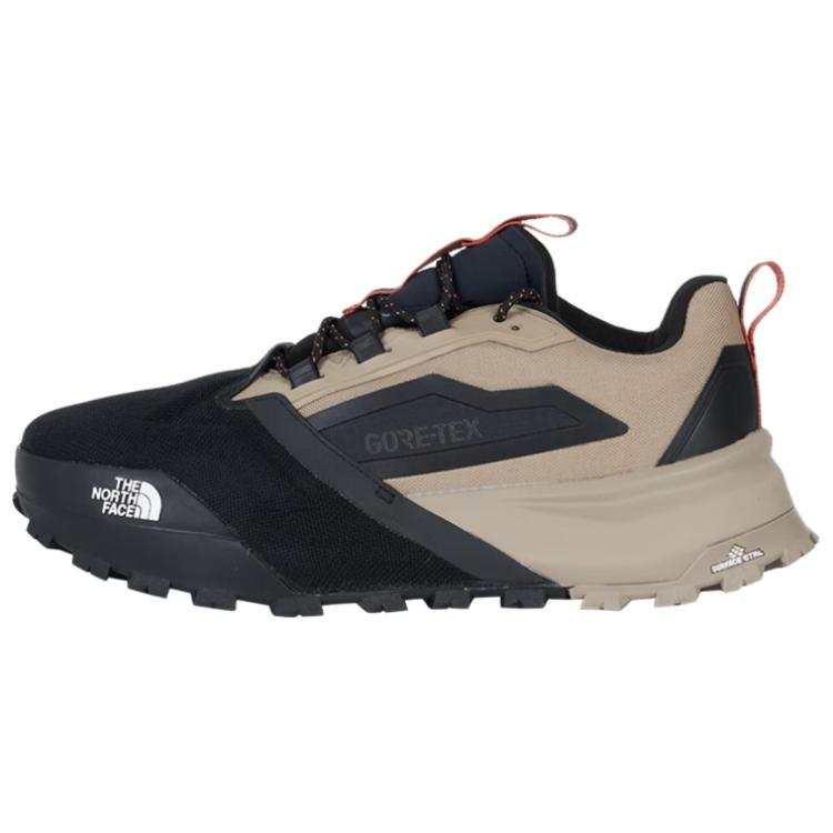 THE NORTH FACE Offtrail Grip Breathable Waterproof Abrasion Resistant Low top Hiking Shoes Unisex Black Brown