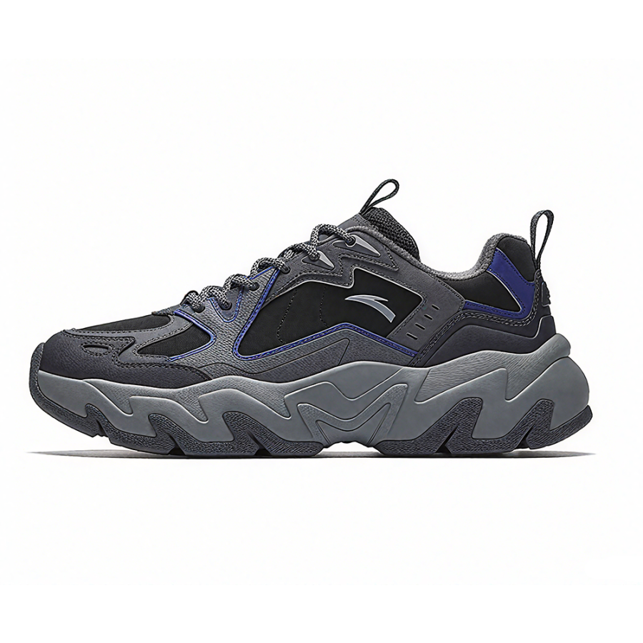 Anta Rock Slip Resistant, Abrasion Resistant, Lightweight Low top Chunky Sneakers Men's