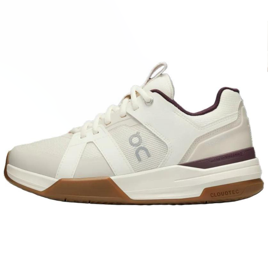 On Atmos x On THE ROGER Clubhouse Pro Low top Tennis Shoes Women's Ivory White