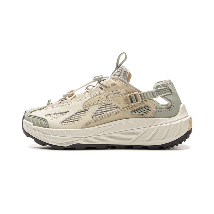 Li-Ning Li Ning Yijie Lite 2.0 Rebound Support Breathable River Trekking Shoes Women's Beige