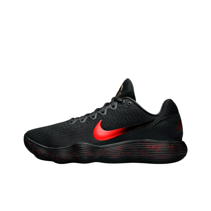 Nike Nike Hyperdunk 2017 REDMAGIC Gradient Star Abrasion Resistant Abrasion Resistant Low top Basketball Shoes Unisex Black