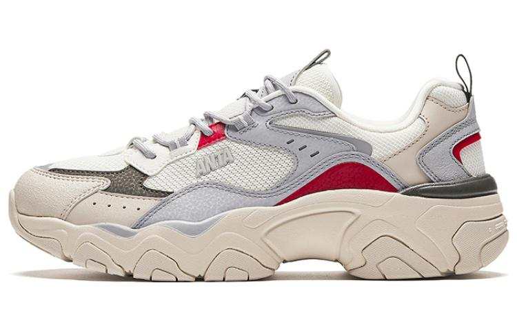 Anta Cushioning Slip Resistant Low top Chunky Sneakers Women's White