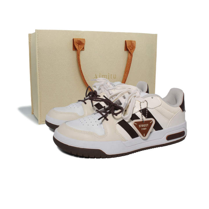 Adidas Adidas ENTRAP 1978, Sunset Wander Abrasion Resistant Low top Skateboard Shoes Unisex Ecru