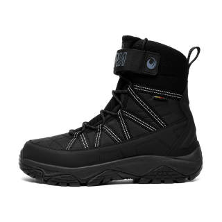 GLUNA Snow Boots Unisex Black
