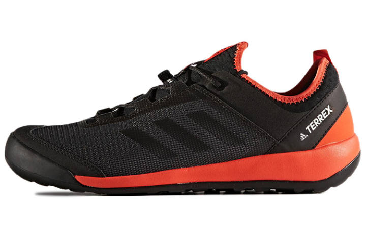 Adidas Adidas Terrex Swift Mountaineering & Hiking Shoes Men's Low Top Black/Orange
