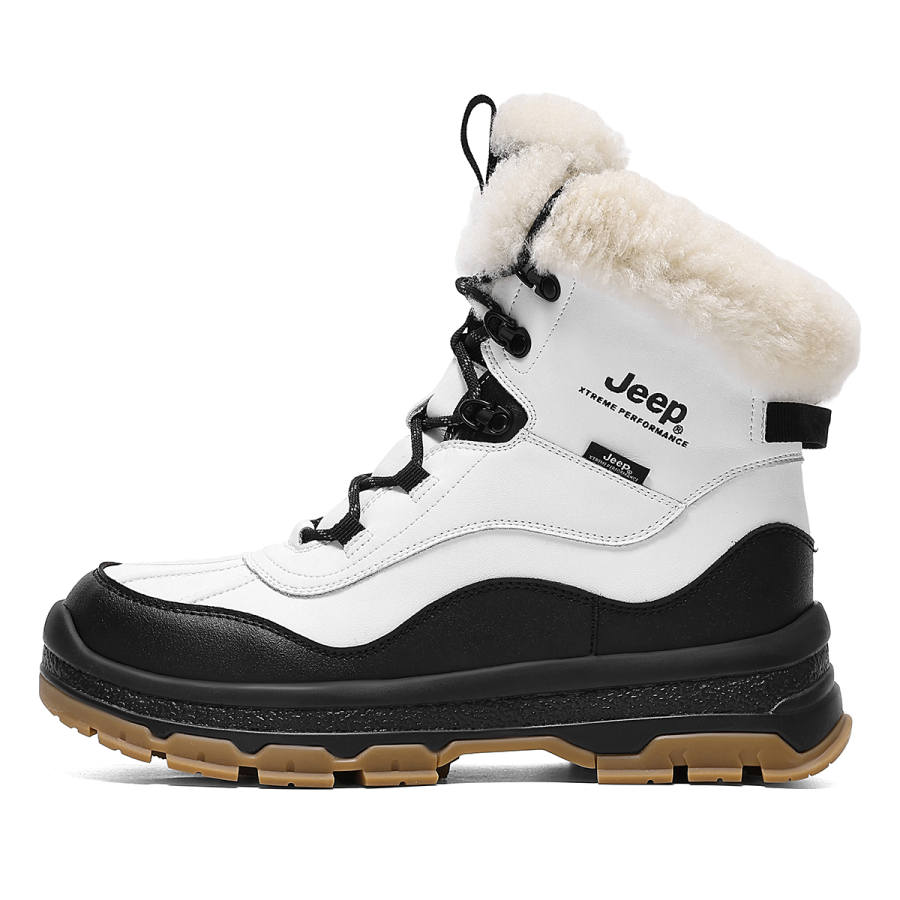 Jeep Jeep Versatile Short Snow Boots Unisex White