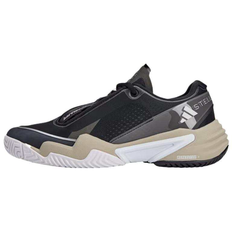 Adidas Barricade Stella McCartney x Barricade Wmns Adidas 'Core Black Silver Metallic Almond Milk' Women's