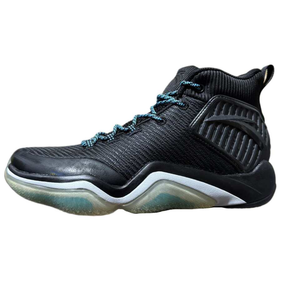 Anta UFO1.0 High top Basketball Shoes Men's Black Blue