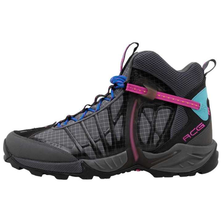 Nike Nike Air Zoom Tallac Lite Og Slip Resistant Abrasion Resistant High top Basketball Shoes Men's Gray Pink Blue