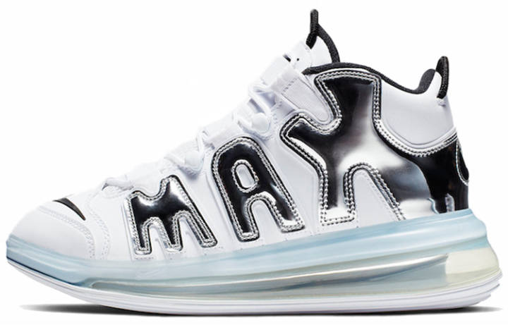 Nike Nike Air More Uptempo 720 White Metallic Silver