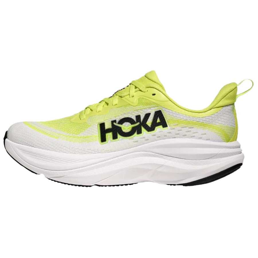 HOKA ONE ONE SKYFLOW Trail Running Shoes Men's Yellow White