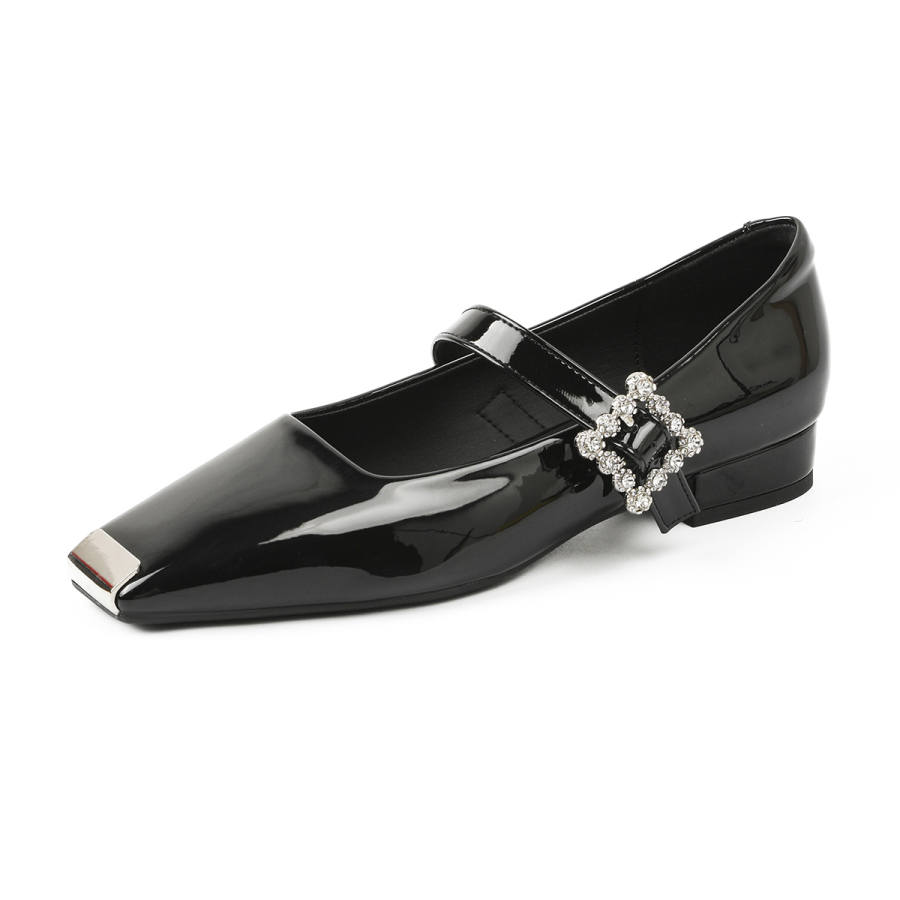WALIBU Chunky Heel Mary Jane Shoes 2cm Women's