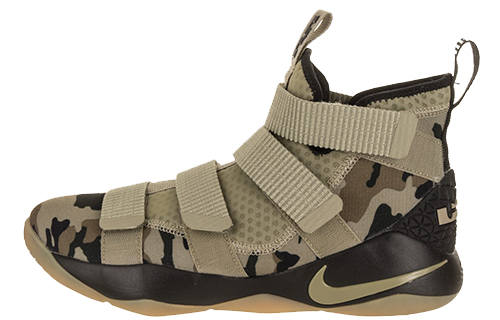Nike Nike Zoom Soldier 11 LeBron Camo Round Tip Slip Resistant Lightweight Non slip Lightweight High top