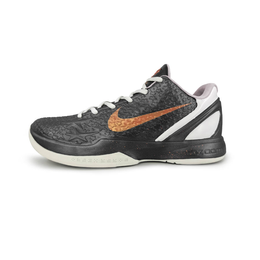 Nike Nike Zoom Kobe 6 Cushioning, Wear Resistant Low top Basketball Shoes Men's Black Gold