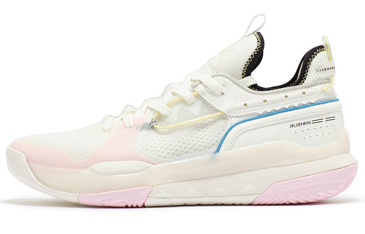 361° Burning Fight 3.0 Basketball Shoes Men's Low Top Pink