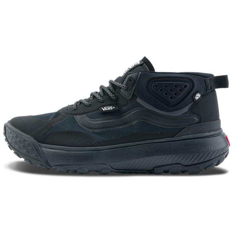 Vans MTE Crosspath Comfortable Abrasion Resistant Mid top Mountaineering Shoes Unisex Black
