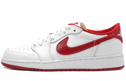 Jordan Air Jordan 1 Retro Low 'White Varsity Red' Gs