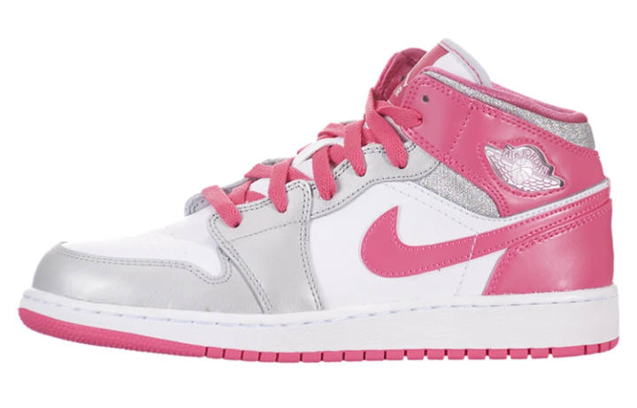 Jordan Air Jordan 1 Mid GS 'Platinum Pink'