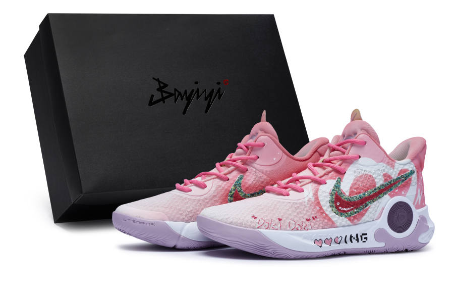 Nike Nike KD Trey 5 IX 811 Manufacturing, Love In Progress, Special Shoe Box Low top Vintage Basketball Shoes Men's