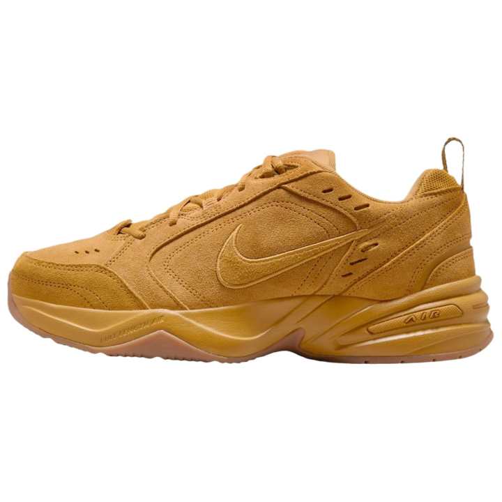 Nike Nike Air Monarch 4 Classic And Versatile Breathable Chunky Sneakers Unisex Brown