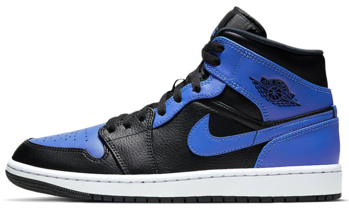 Jordan Air Jordan 1 Mid 'Hyper Royal Black'